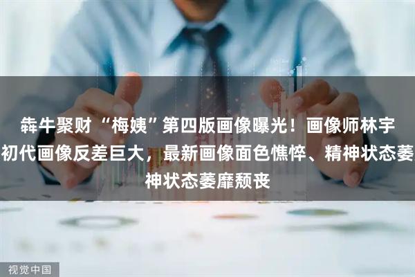 犇牛聚财 “梅姨”第四版画像曝光！画像师林宇辉：与初代画像反差巨大，最新画像面色憔悴、精神状态萎靡颓丧